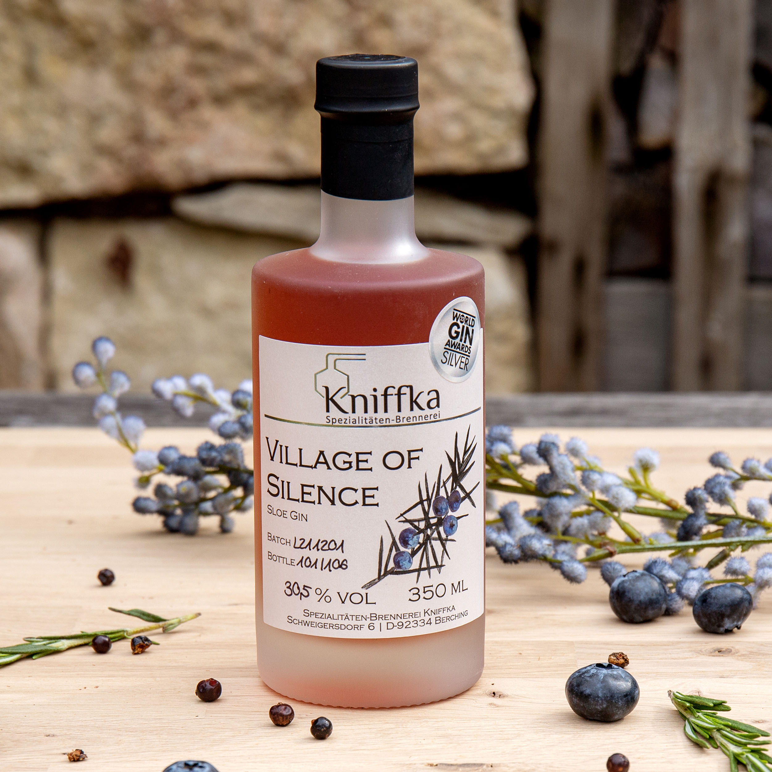 Village of Silence Sloe Gin