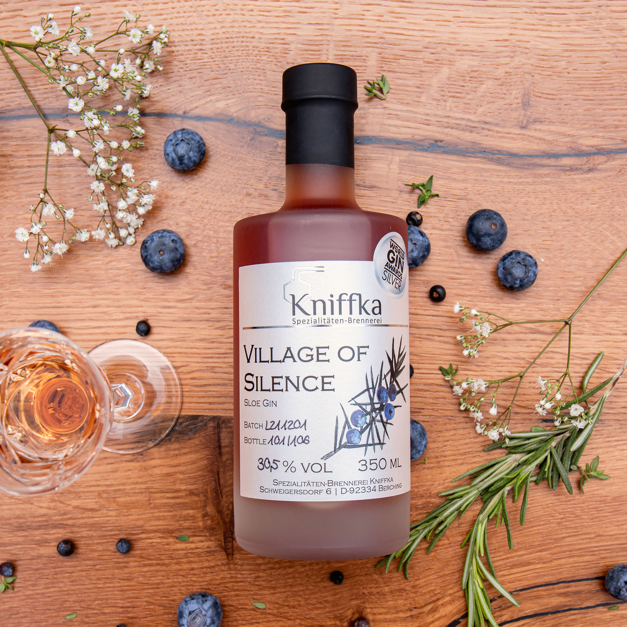 Village of Silence Sloe Gin