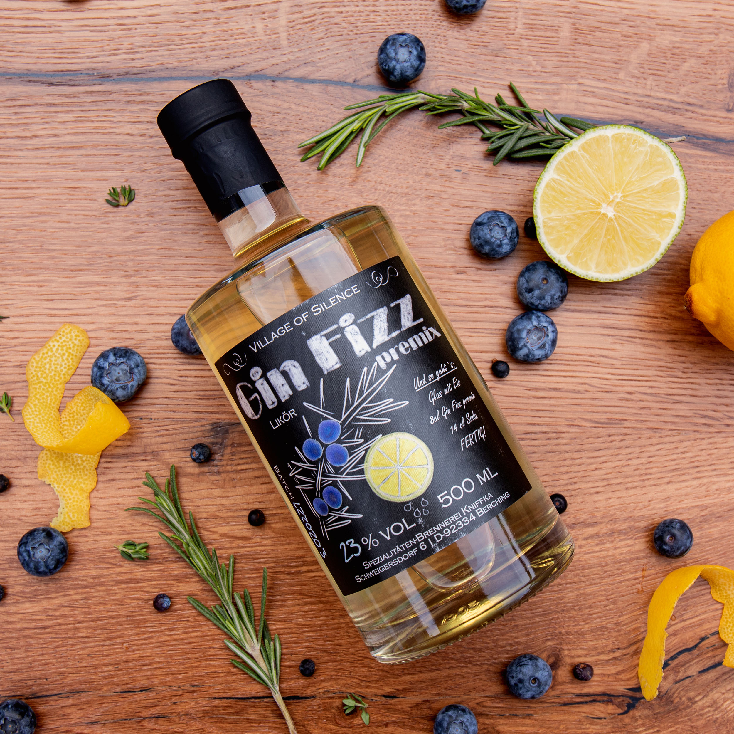 Gin Fizz (premix) - Likör