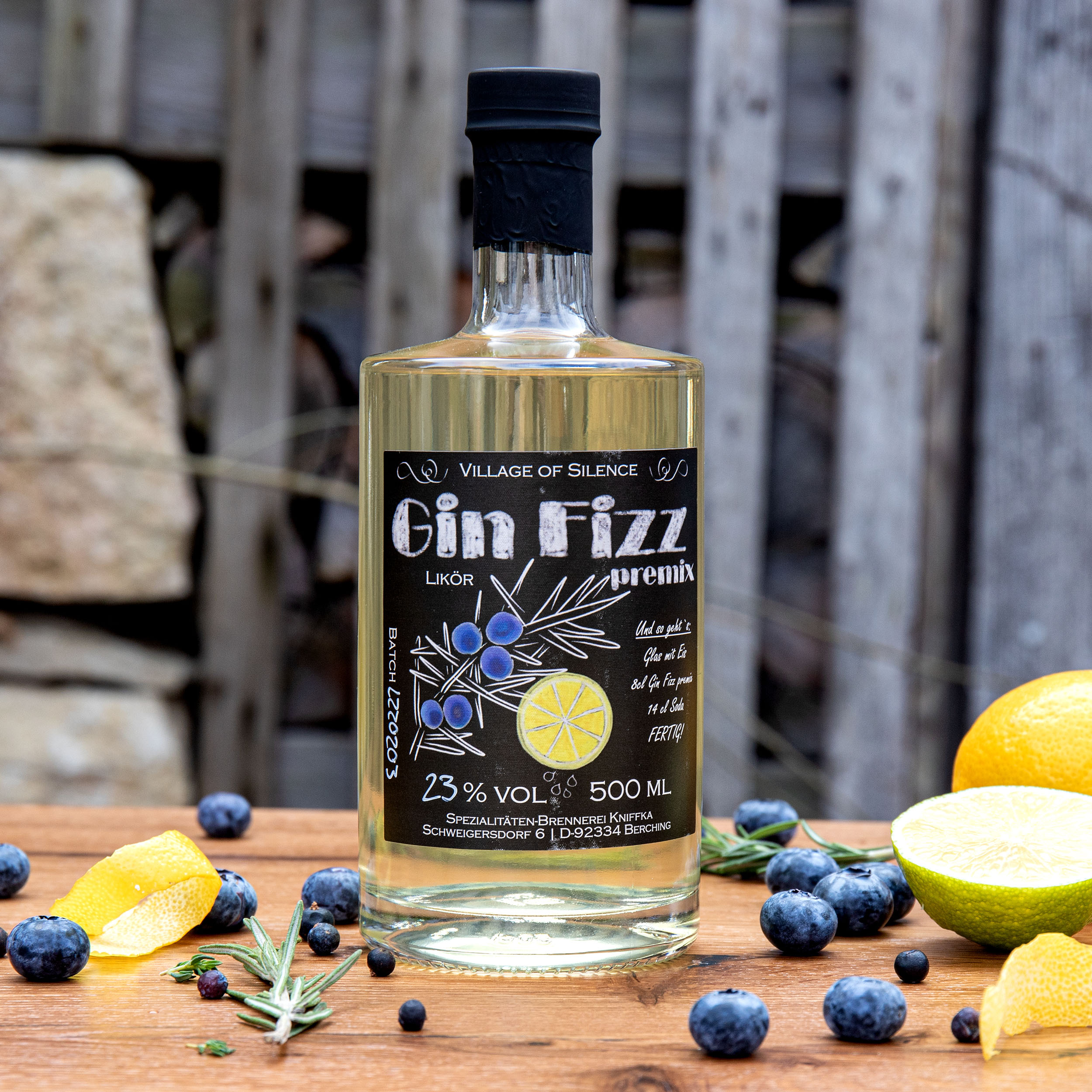 Gin Fizz (premix) - Likör