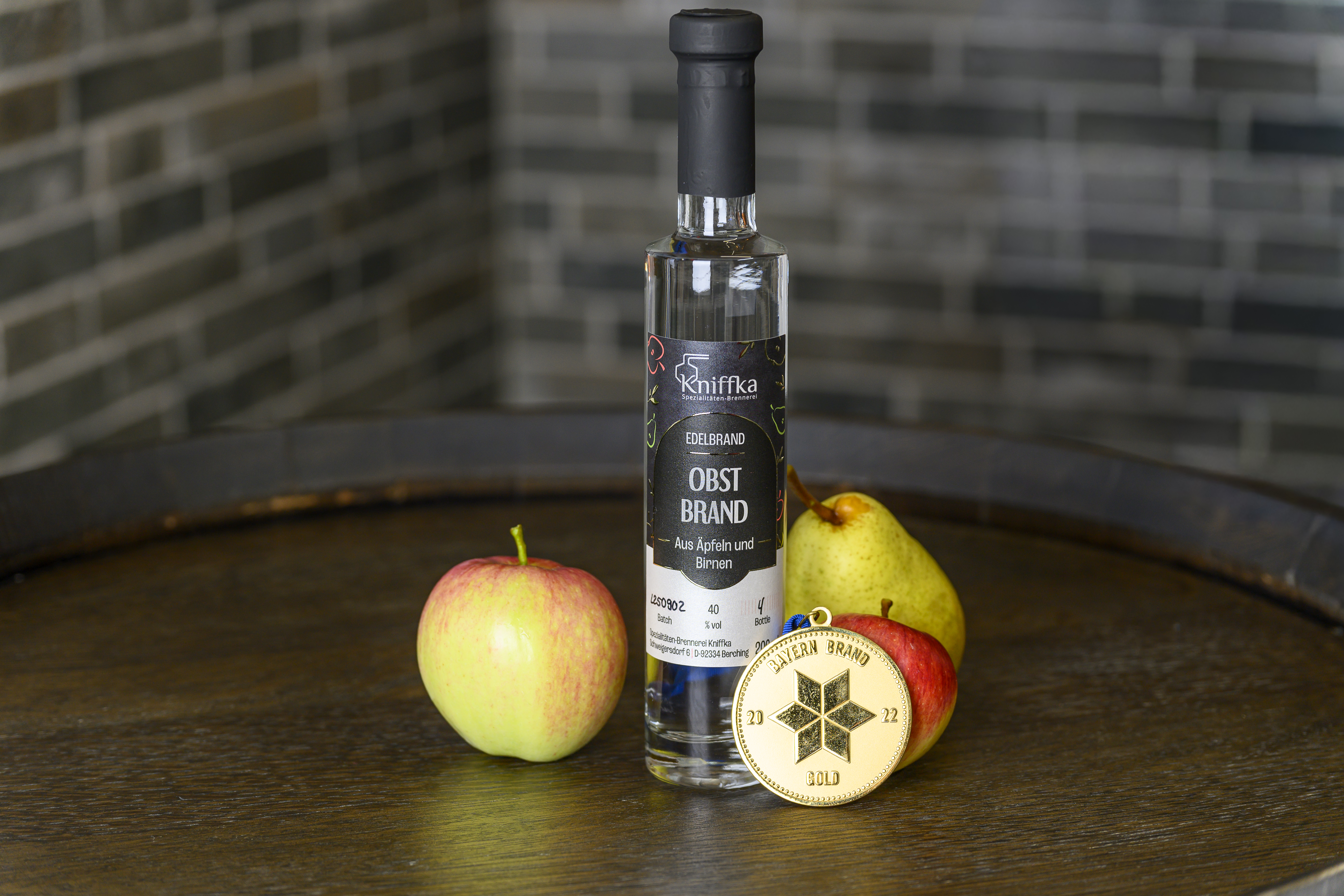 Obstbrand aus Äpfeln & Birnen